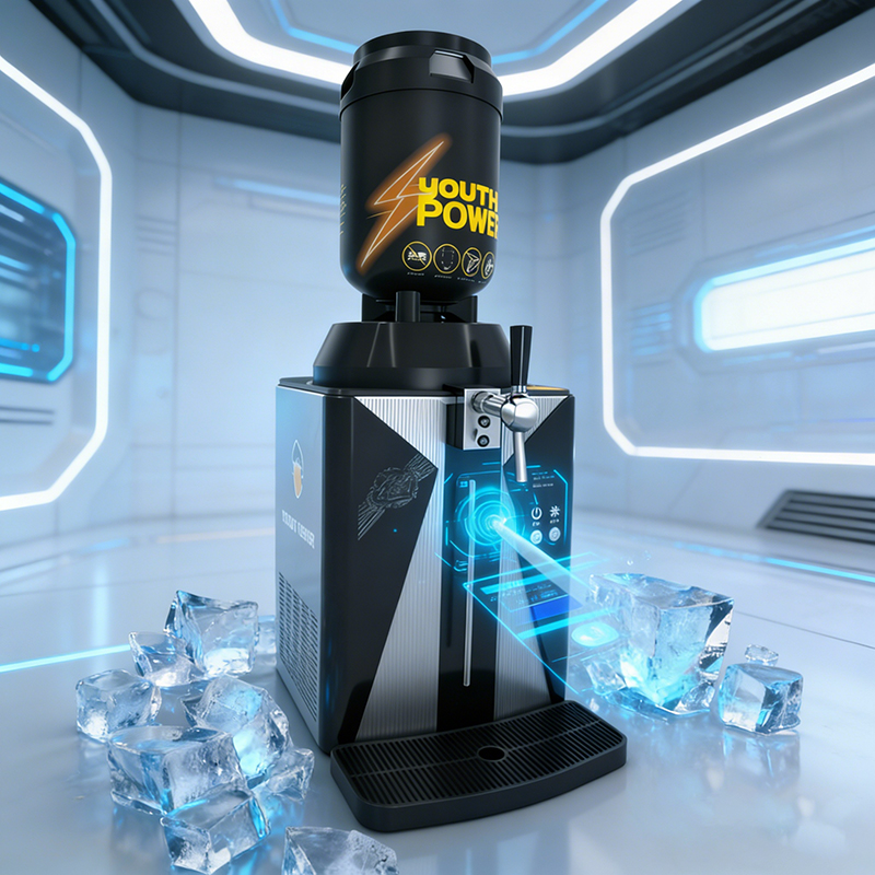 乐源10L水冷台式啤酒机